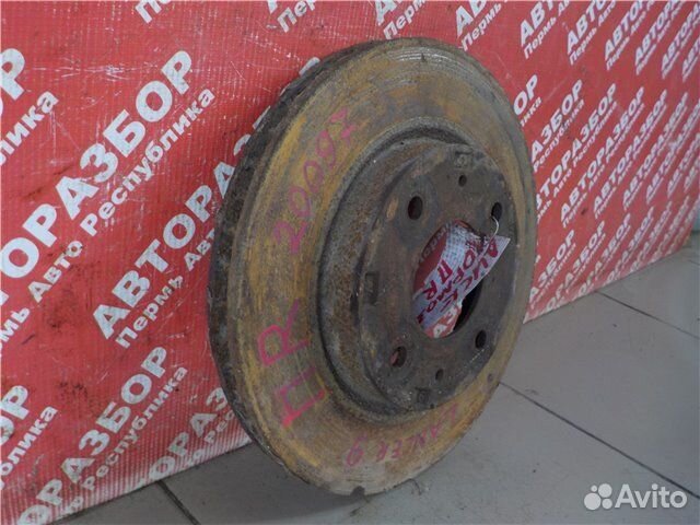 Тормозной диск передний правый Mitsubishi Lancer