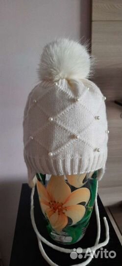 Шапки для девочки 44-46-48