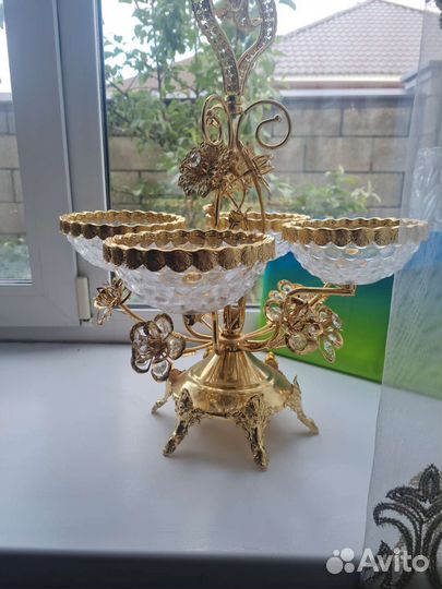 Ваза для сухофруктов для орехов