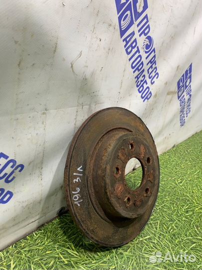 Диск тормозной задний левый Volvo S40 седан 2.4