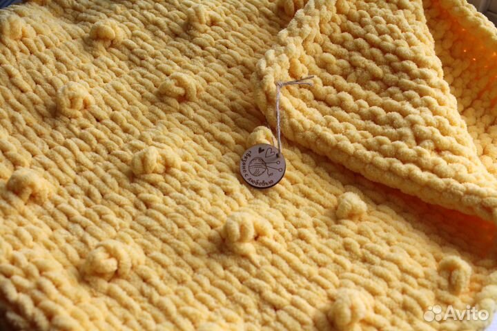 Плед из Ализе Пуффи, 85х90