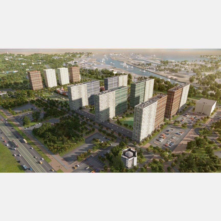 2-к. квартира, 47,2 м², 13/23 эт.