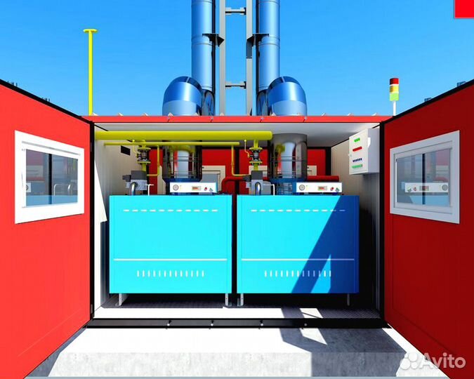 Водогрейные и паровые котельные для предприятий