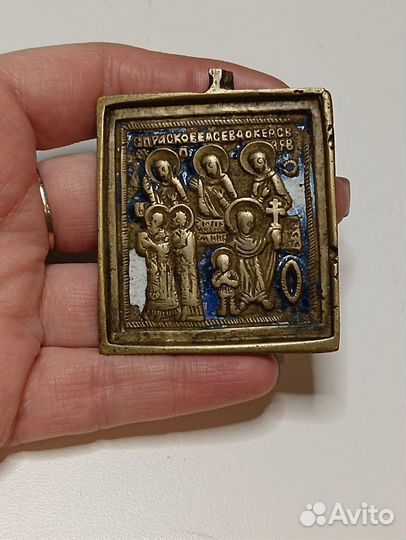 Ладанка бронза 73гр