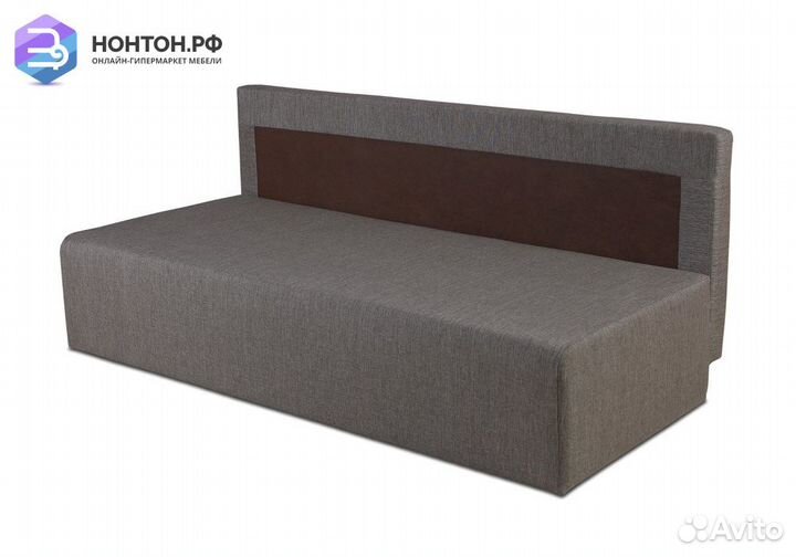 Диван еврокнижка Крит кофейный