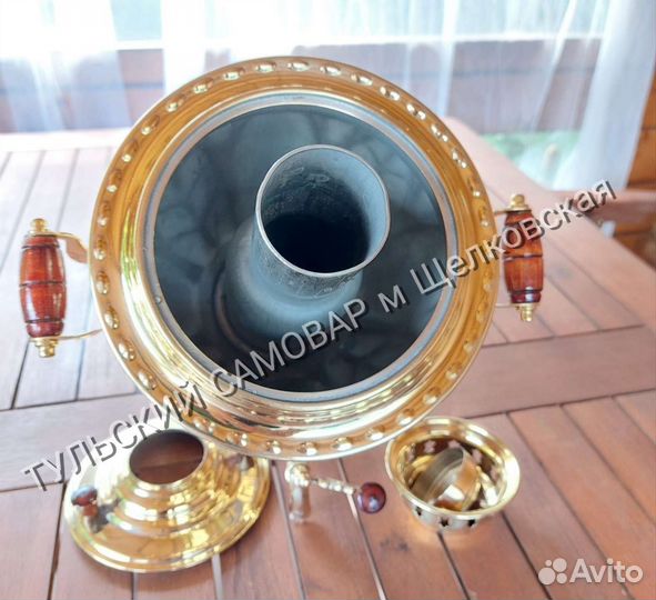 Новый самовар на дровах. Эксклюзив из Тулы