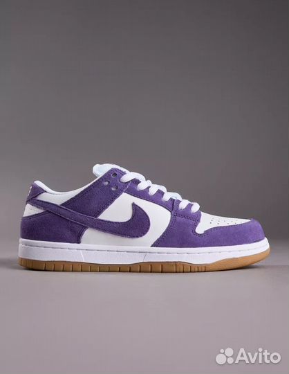 Кроссовки Nike Sb Dunk Low Purple Suede