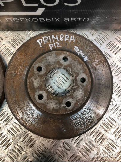 Диски тормозные передние Nissan Primera P12 1.6