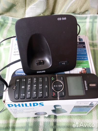 Стационарный домашний телефон Philips