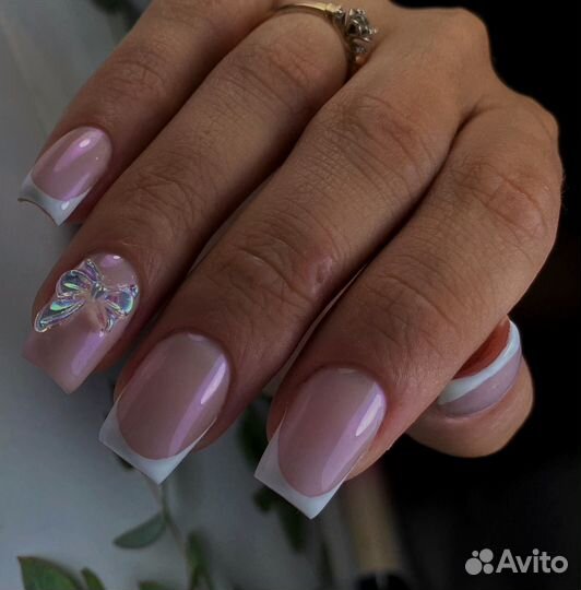 Наращивание, гель-лак, SMART педикюр