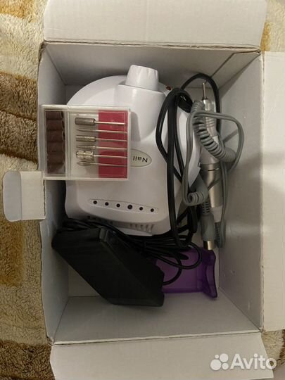 Набор для маникюра с лампой