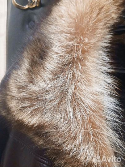 Дубленка мужская короткая 54