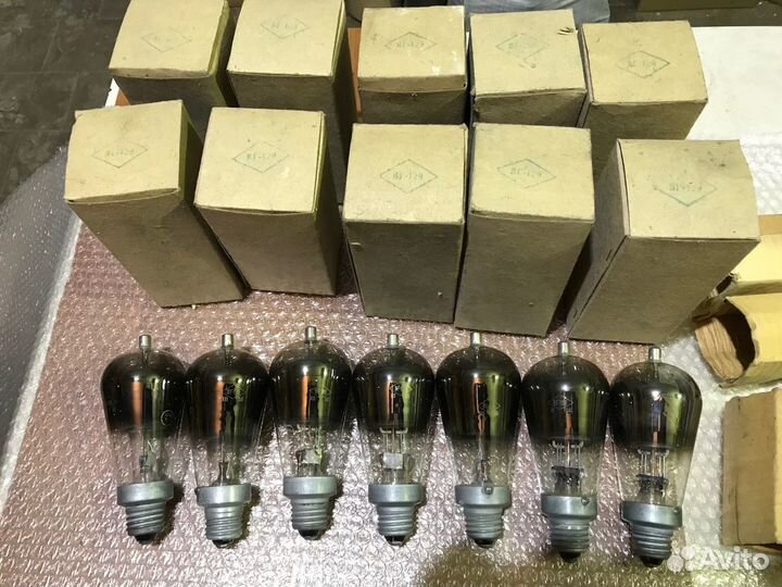Лампы вг-129, 6н6п, сцв-51, 6п31с, панели