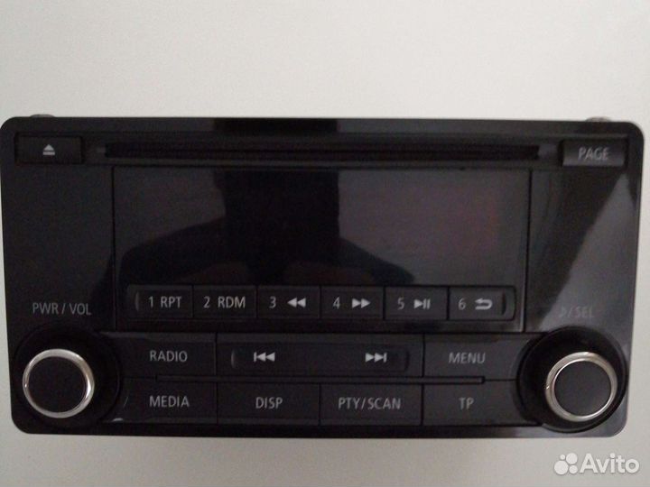 Штатная магнитола аутлендер 3, рамка в комплекте