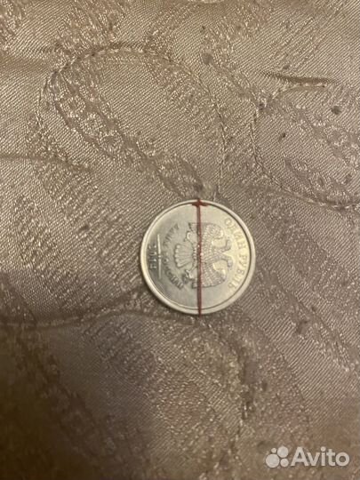 Монета 1 рубль 2014 года, с буквой