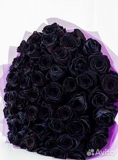 Чёрные розы Цветы Доставка