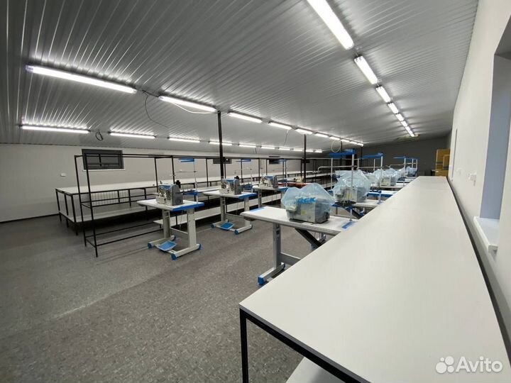 Швейный цех, пошив трикотажа, полный цикл