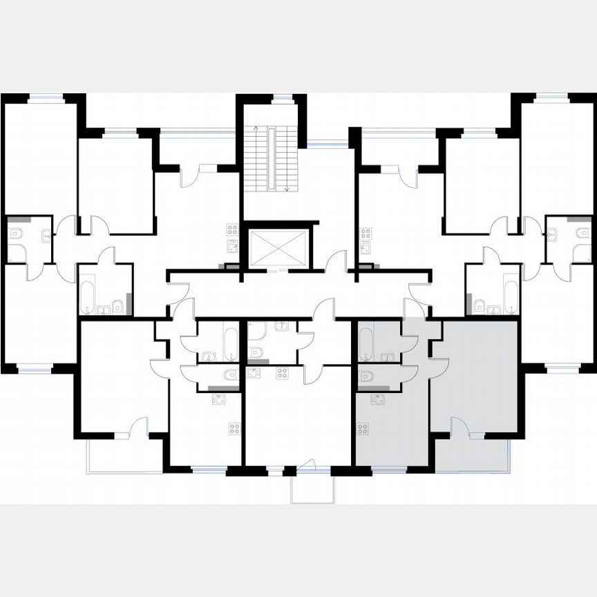 1-к. квартира, 39,4 м², 2/3 эт.