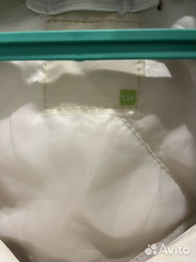 Рубашка теплая весна для девочки