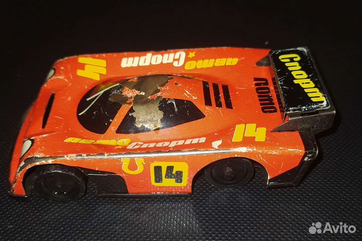 Гоночная машинка СССР