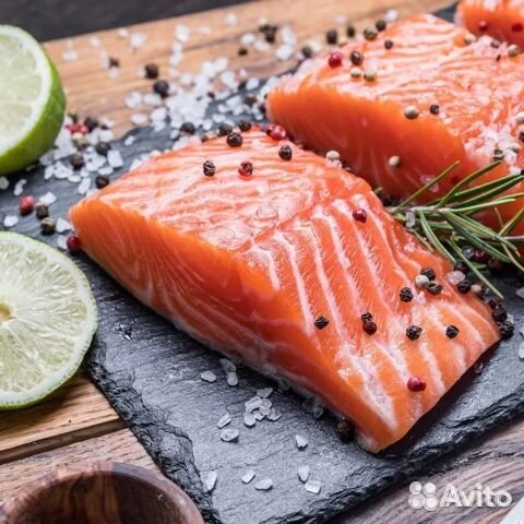 Филе кижуча -семга св мороженная 5-6 кг