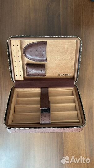 Походный переносной дорожный хьюмидор для сигар