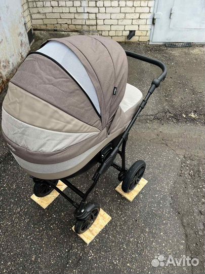 Коляска 2в1 Indigo. Люлька новая