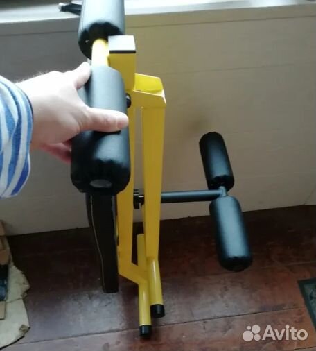 Скамья для пресса спины 2в1 универсальная складная