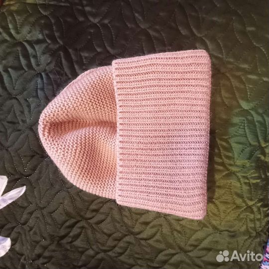 Комплект шапка и снуд зимний