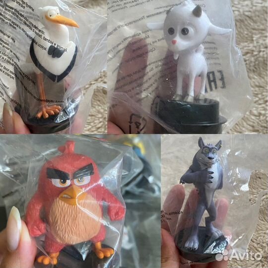 Коллекционные игрушки топперы из кинотеатра