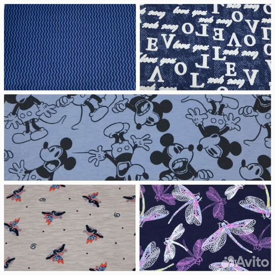 Ткани. Футер, кулирка, рибана, интерлок и др