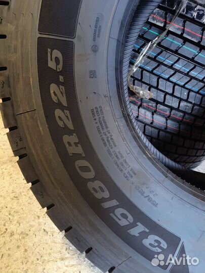 315 80 22,5 Ведущие, kunlun, 22 слойные