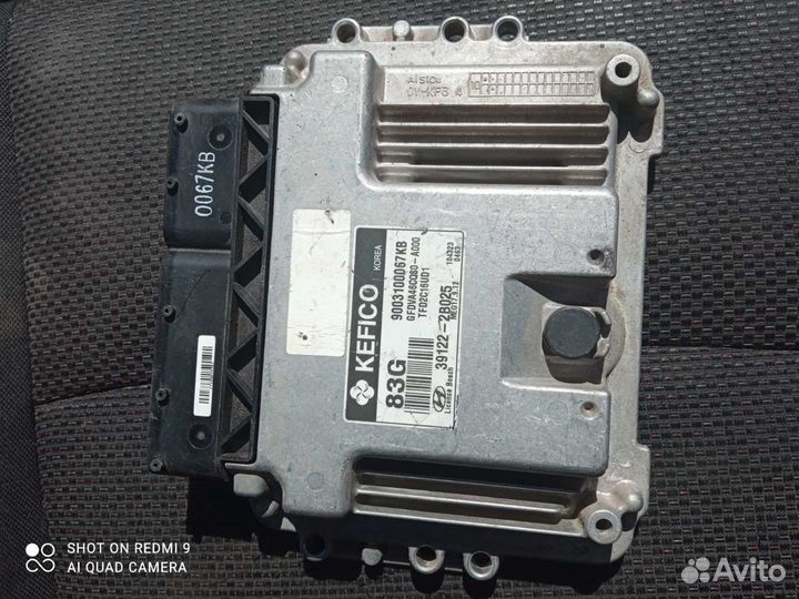 Эбу двигателя на Hyundai i30