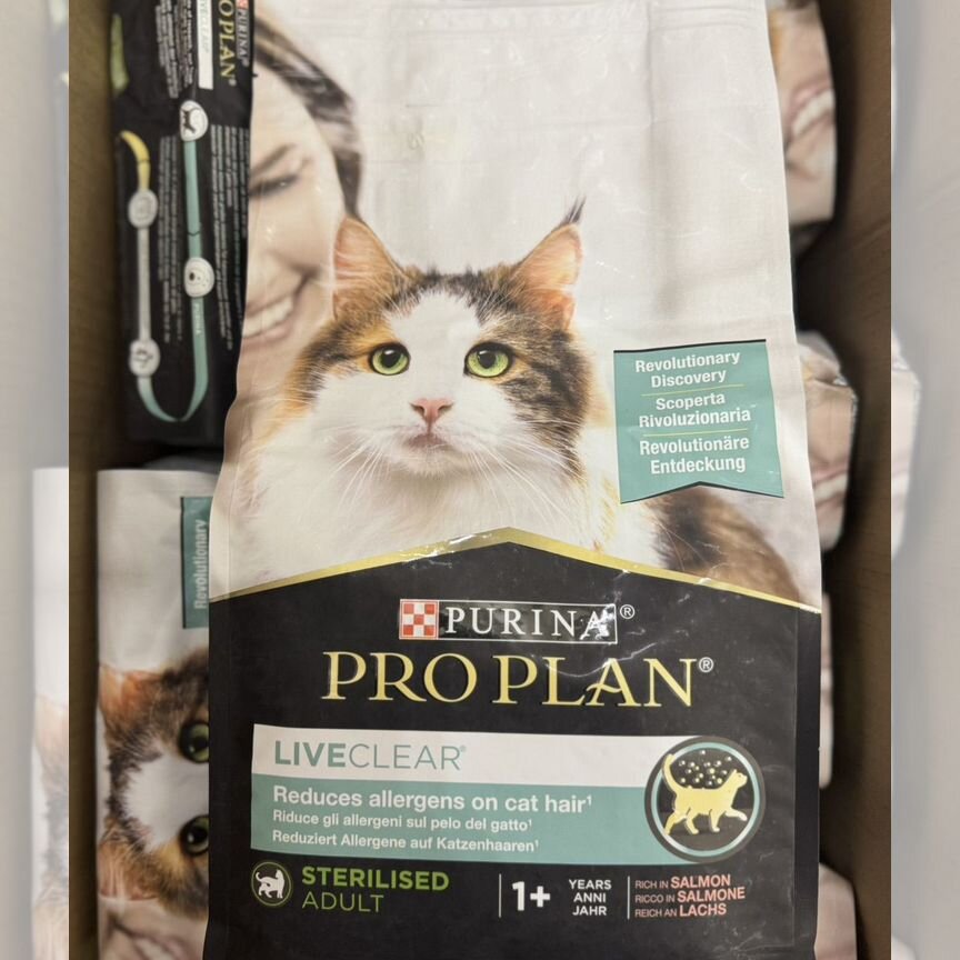 ProPlan Live Clear корм с лососем