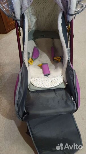 Детские санки коляска