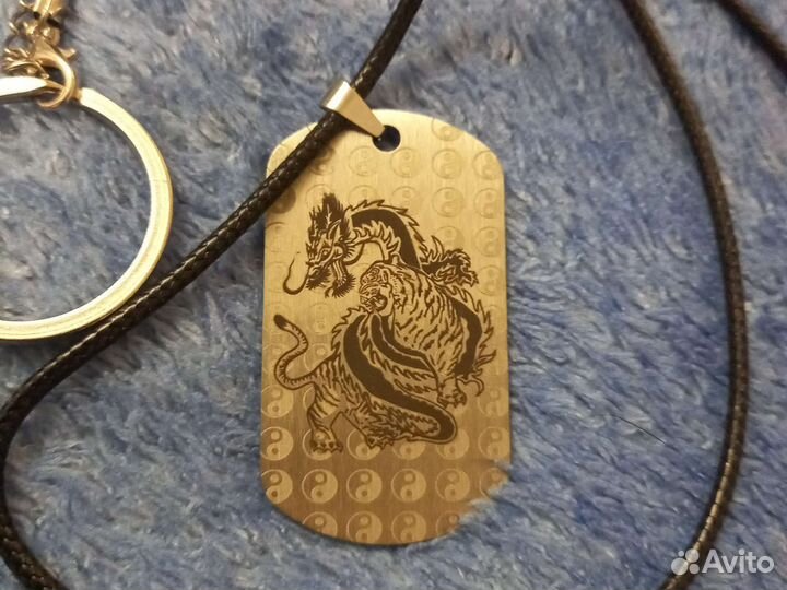 Жетон инь янь