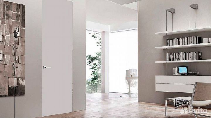 Дверь скрытая под отделку