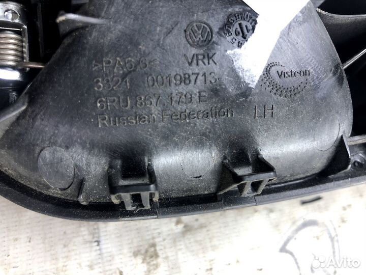 Ручка двери внутренняя Volkswagen Polo 5