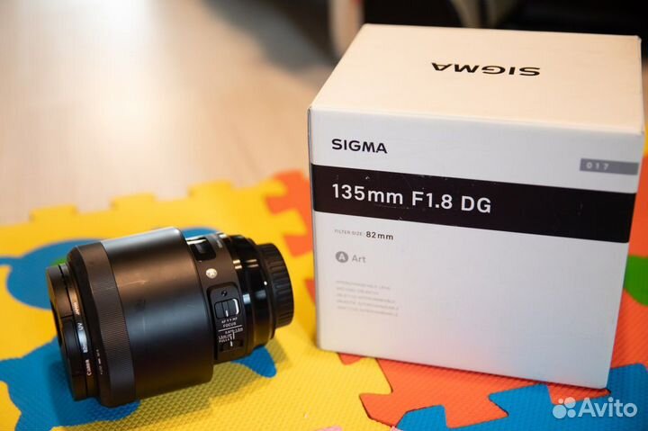 Sigma 135mm f/1.8 DG HSM art canon EF