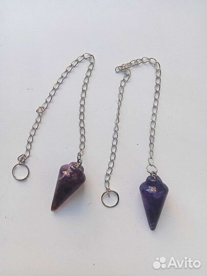 Маятник аметист