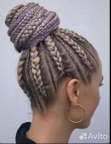 Плетение кос или афрокосы