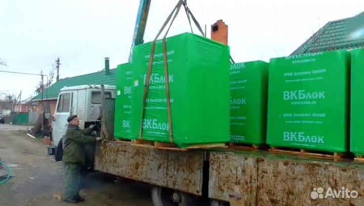 Газоблоки от произоводителя. Объём