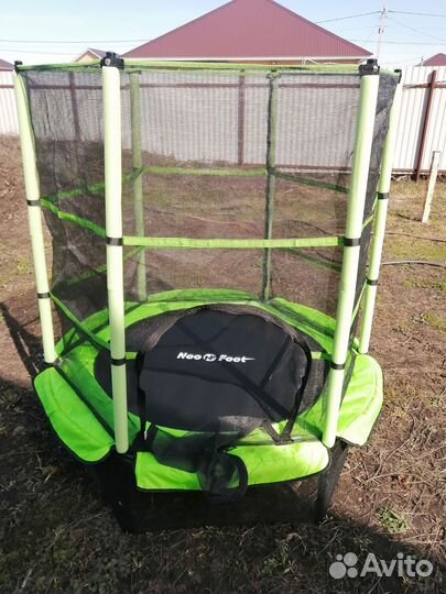 Батут с сеткой