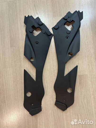 Накладки на фары мерседес w204