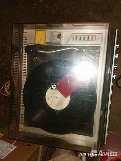 Виниловый проигрыватель вега 109