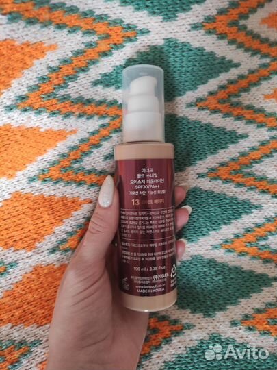 Тональный крем gold snail