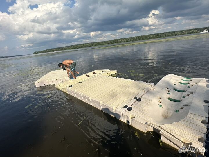 Понтон пирс причал пластиковый