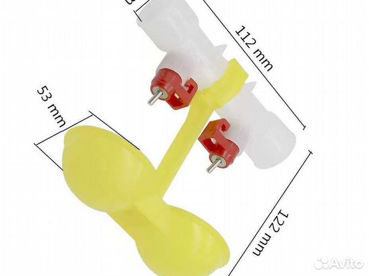 Нипельные поилки для птиц и кроликов