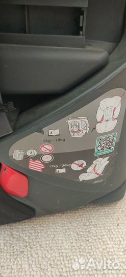Автокресло britax evolva 1-2-3 для детей 9-36кг