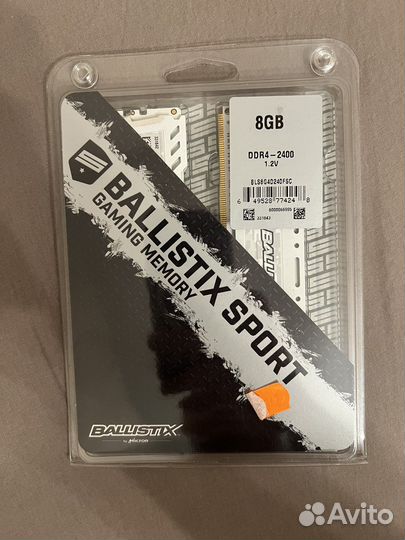 Игровая оперативная память Crucial 16gb 2400